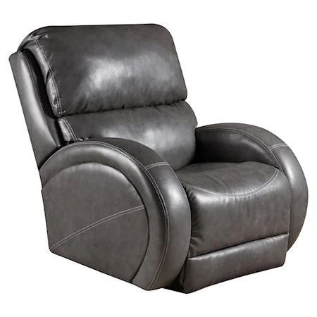 Power Recliner with Heat and Massage in Contemporary Style